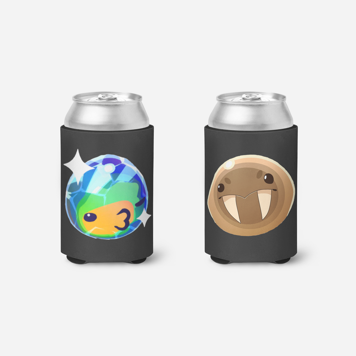 Mosaic & Saber Slimes Koozie Set