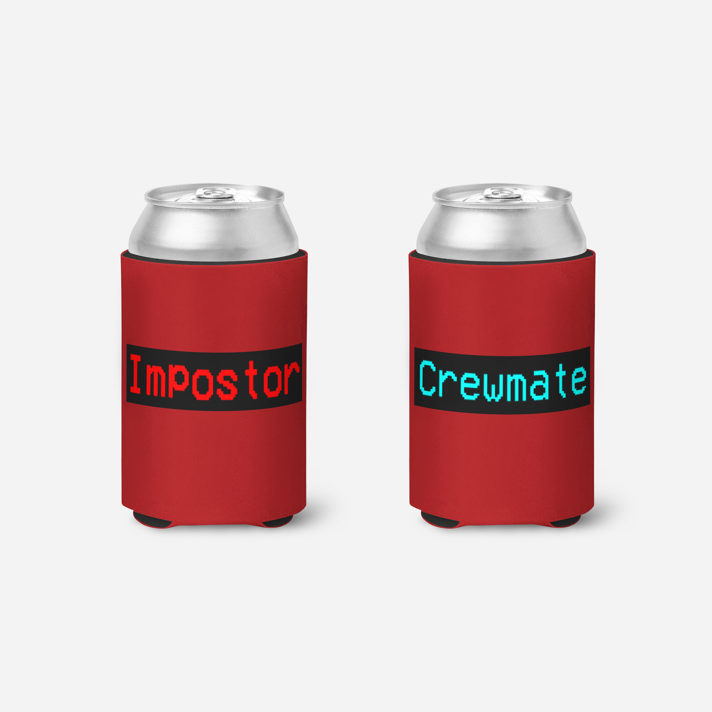 Imposter-Crewmate Koozie Set