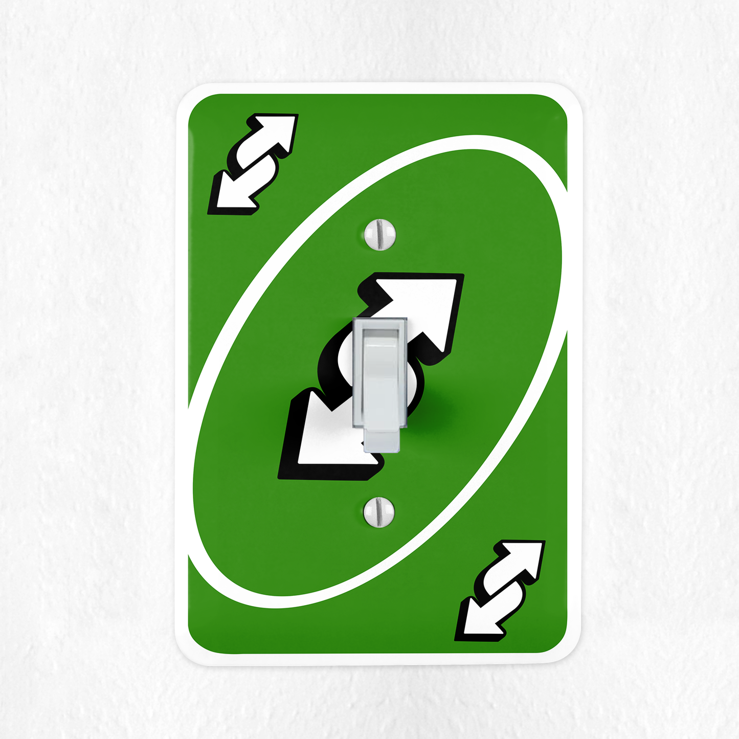 Uno Card Lightswitch Cover