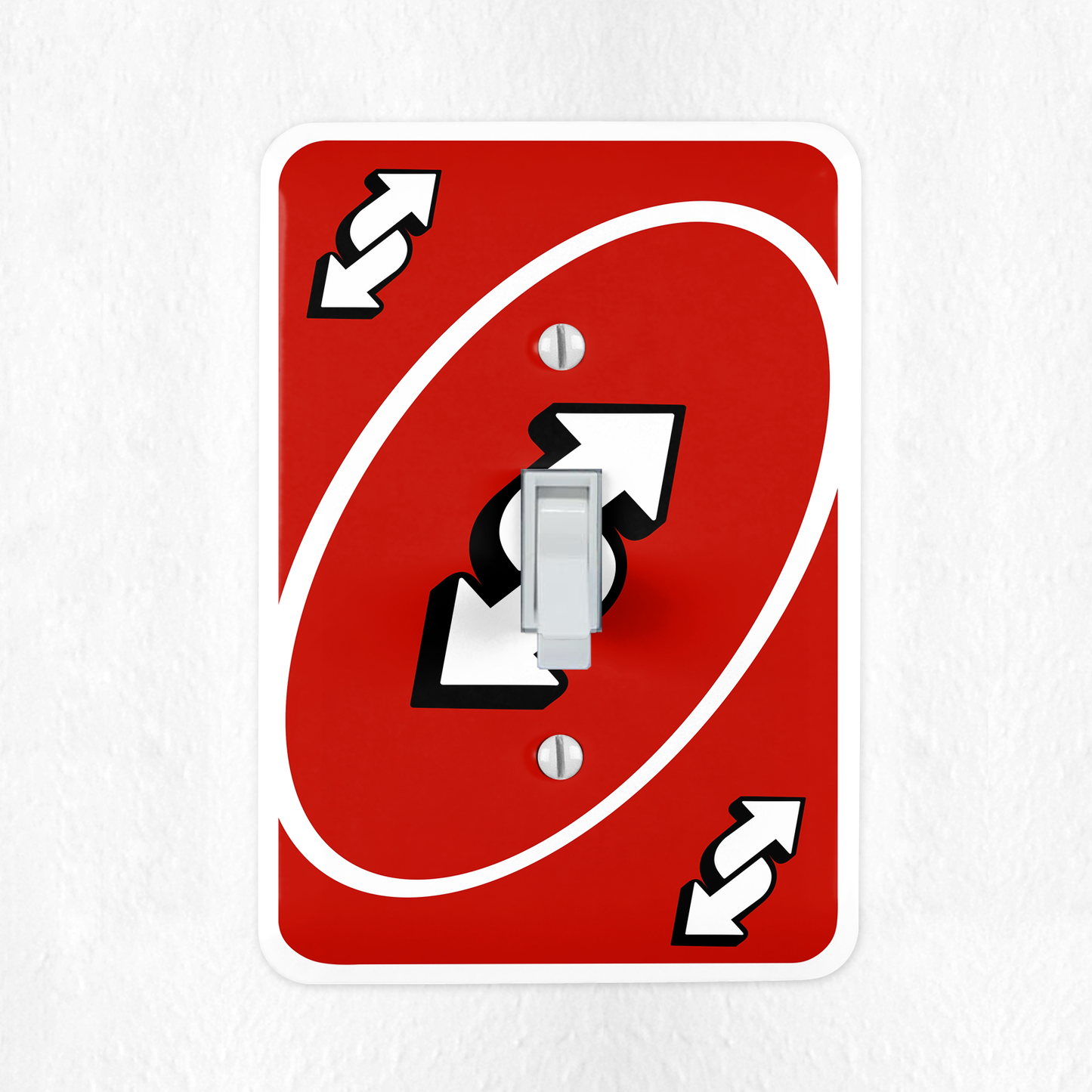 Uno Card Lightswitch Cover