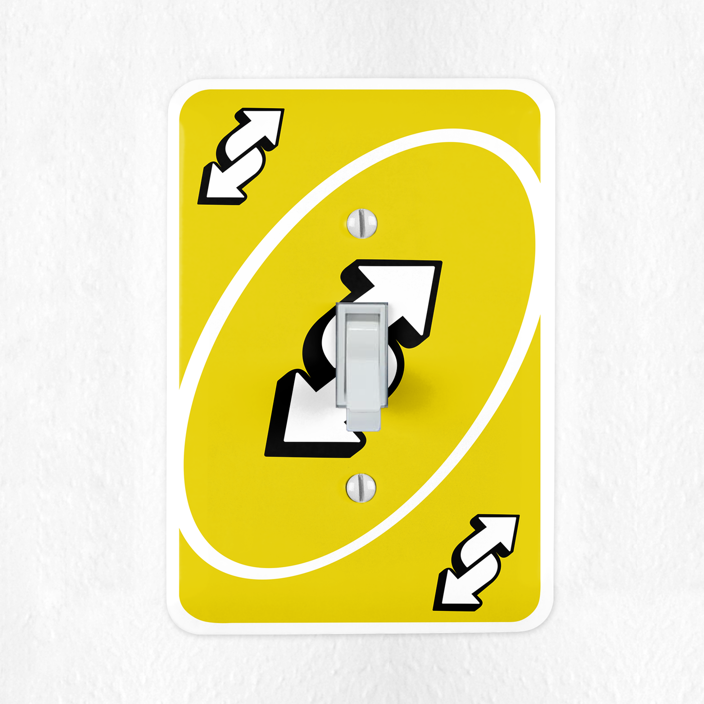 Uno Card Lightswitch Cover