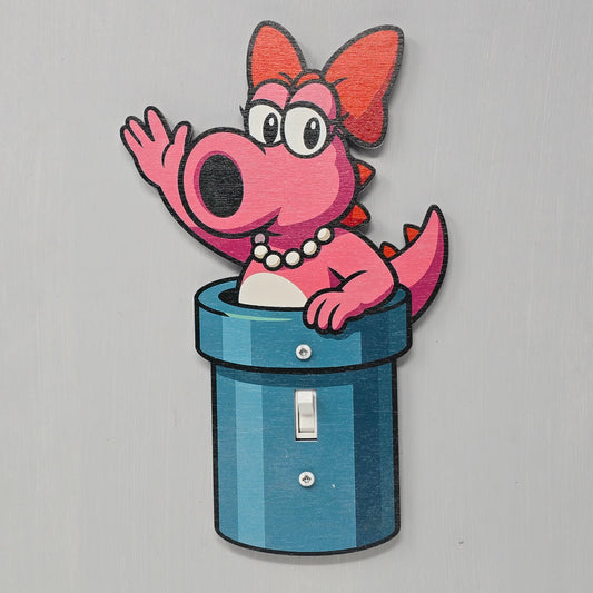 Birdo Pipe Light Switch Cover