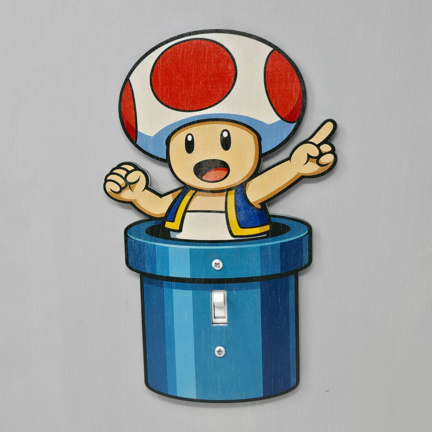 Toad Pipe Light Switch Cover
