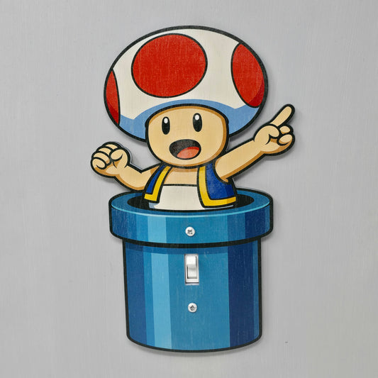 Toad Pipe Light Switch Cover