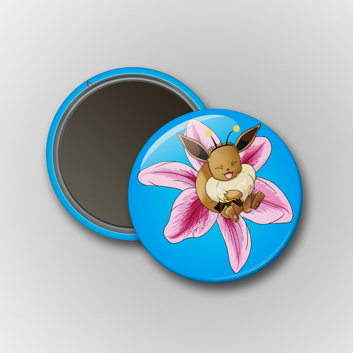 EeveeBee Blue Pin/ Magnet