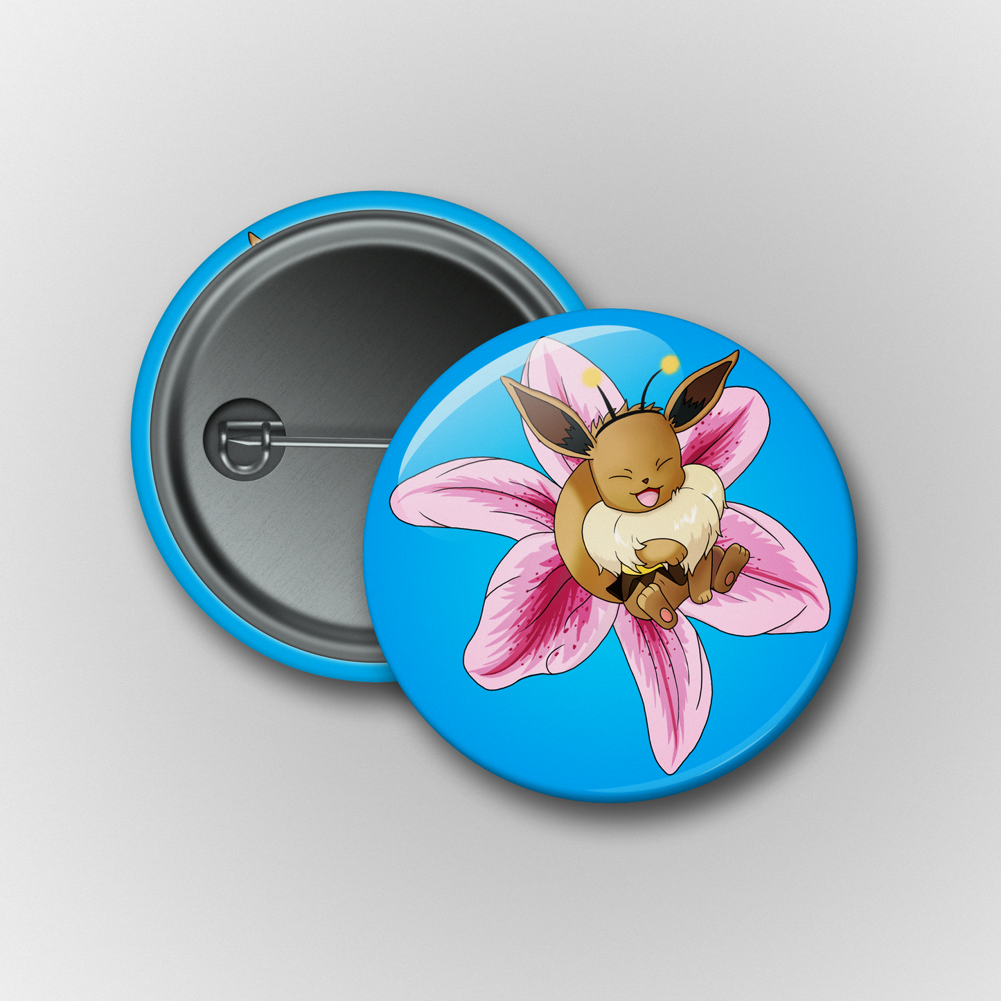 EeveeBee Blue Pin/ Magnet