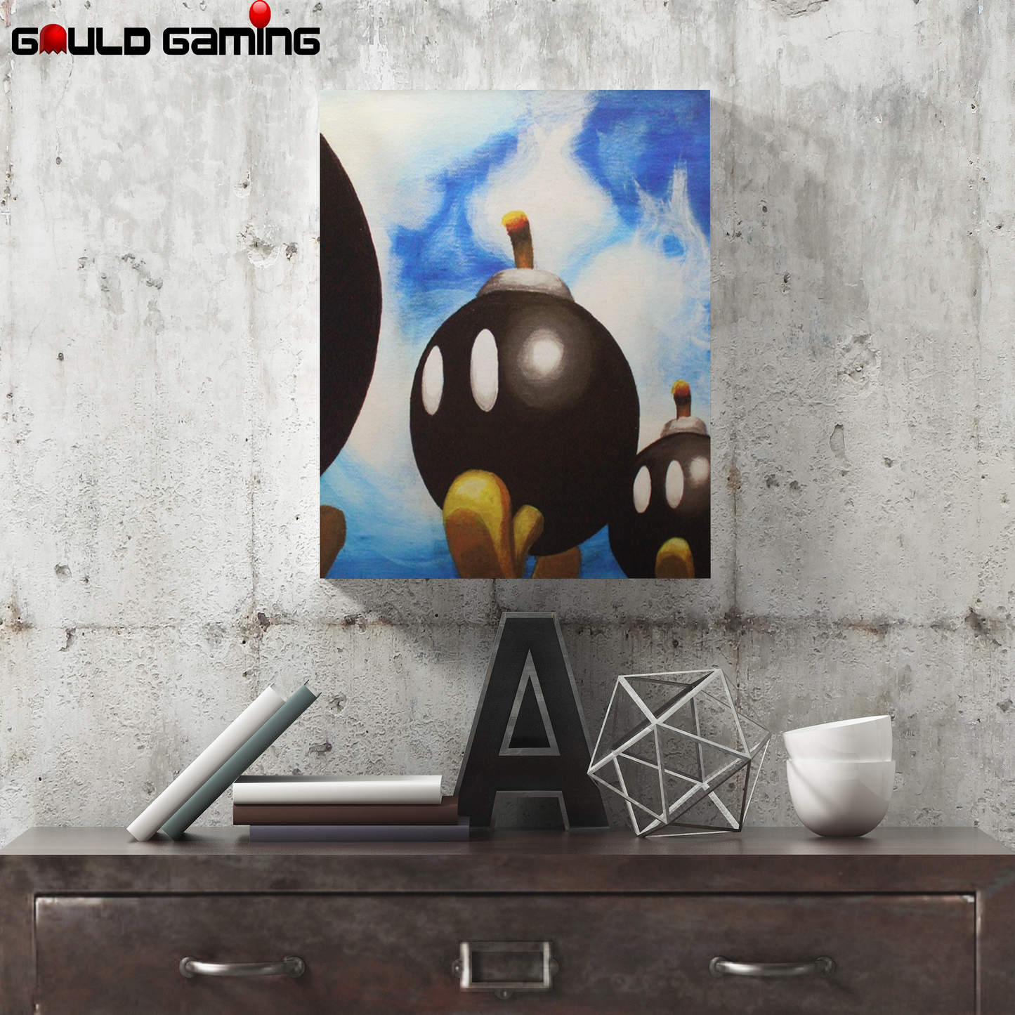 Bob-omb Battlefield Canvas Painting