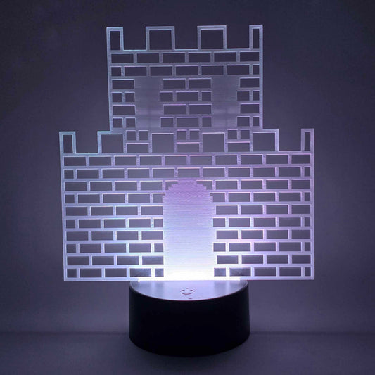 Super Mario Castle LED Light