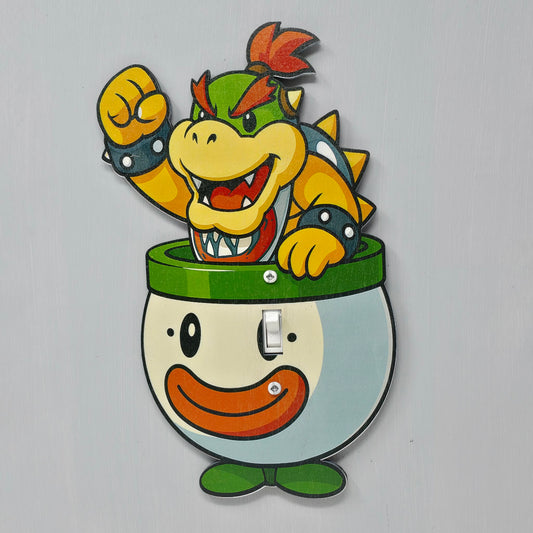 Bowser Jr. Pipe Light Switch Cover