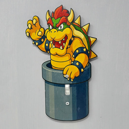 Bowser Pipe Light Switch Cover