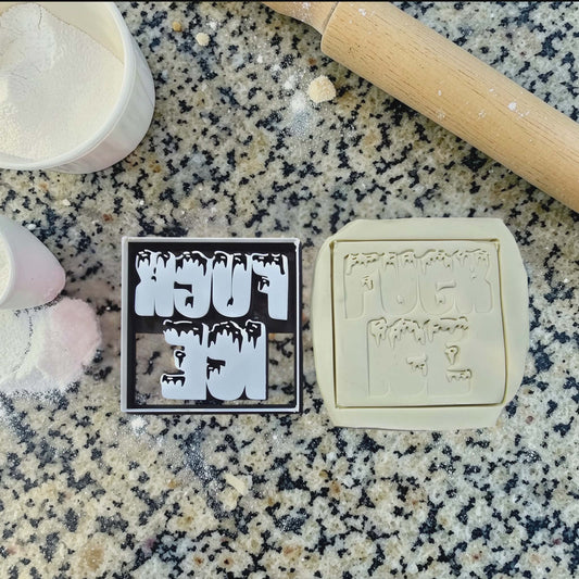Fuck ICE Cookie Cutter