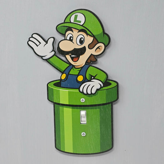 Luigi Pipe Light Switch Cover 2