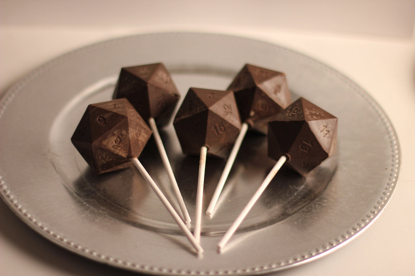 Dungeons & Dragons D20 Chocolate Pops