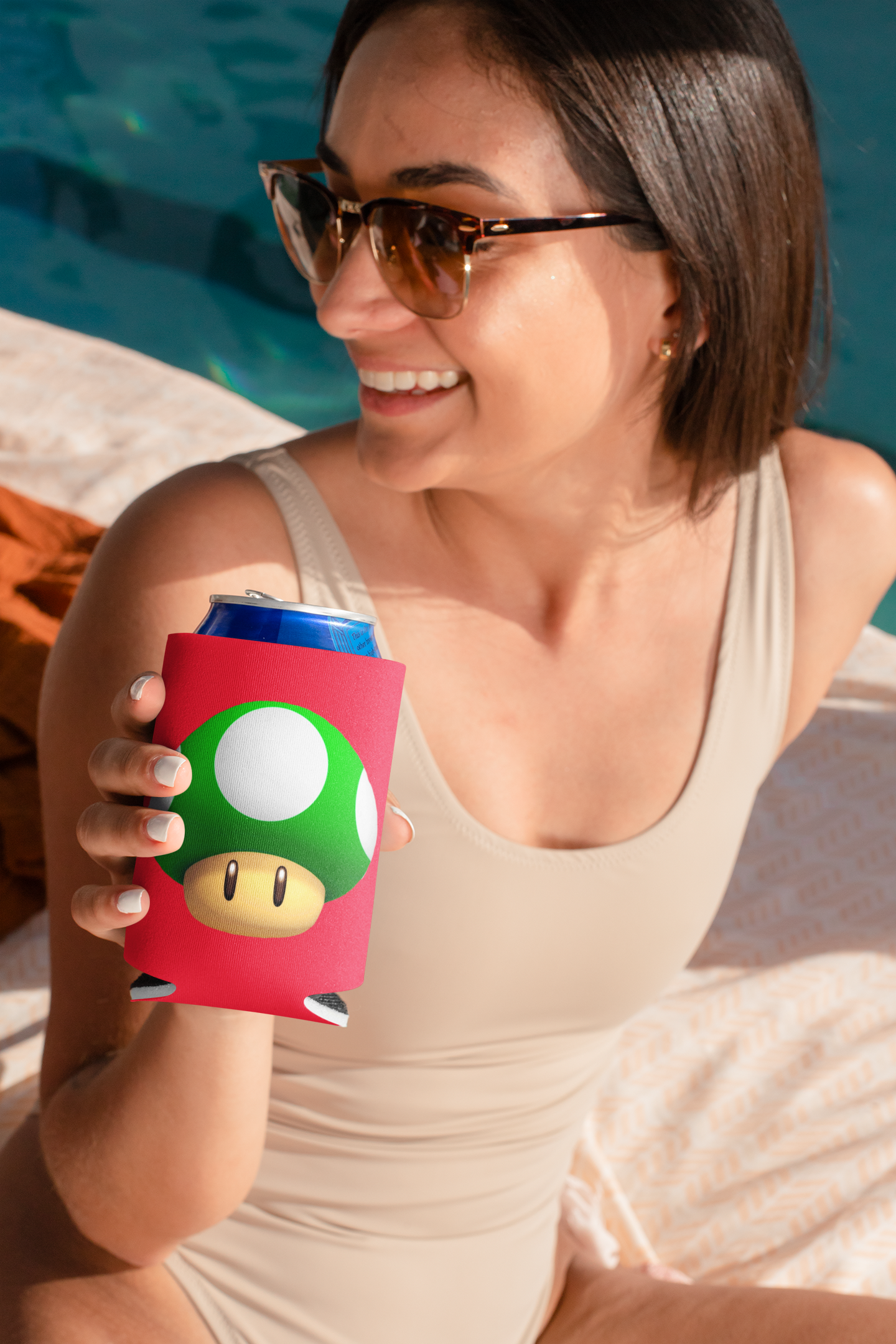 1 Up Mushroom Koozie