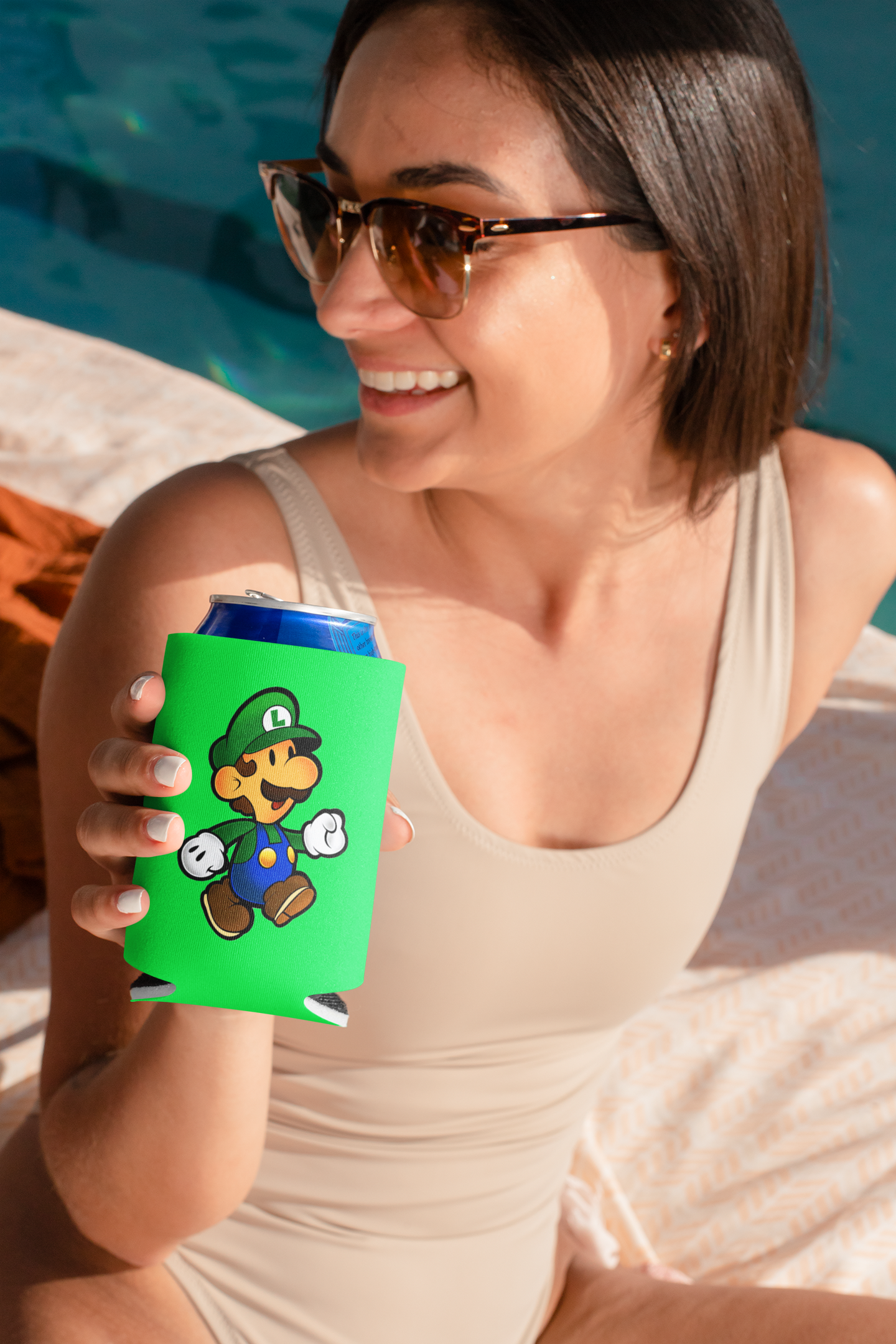 Paper Luigi Koozie