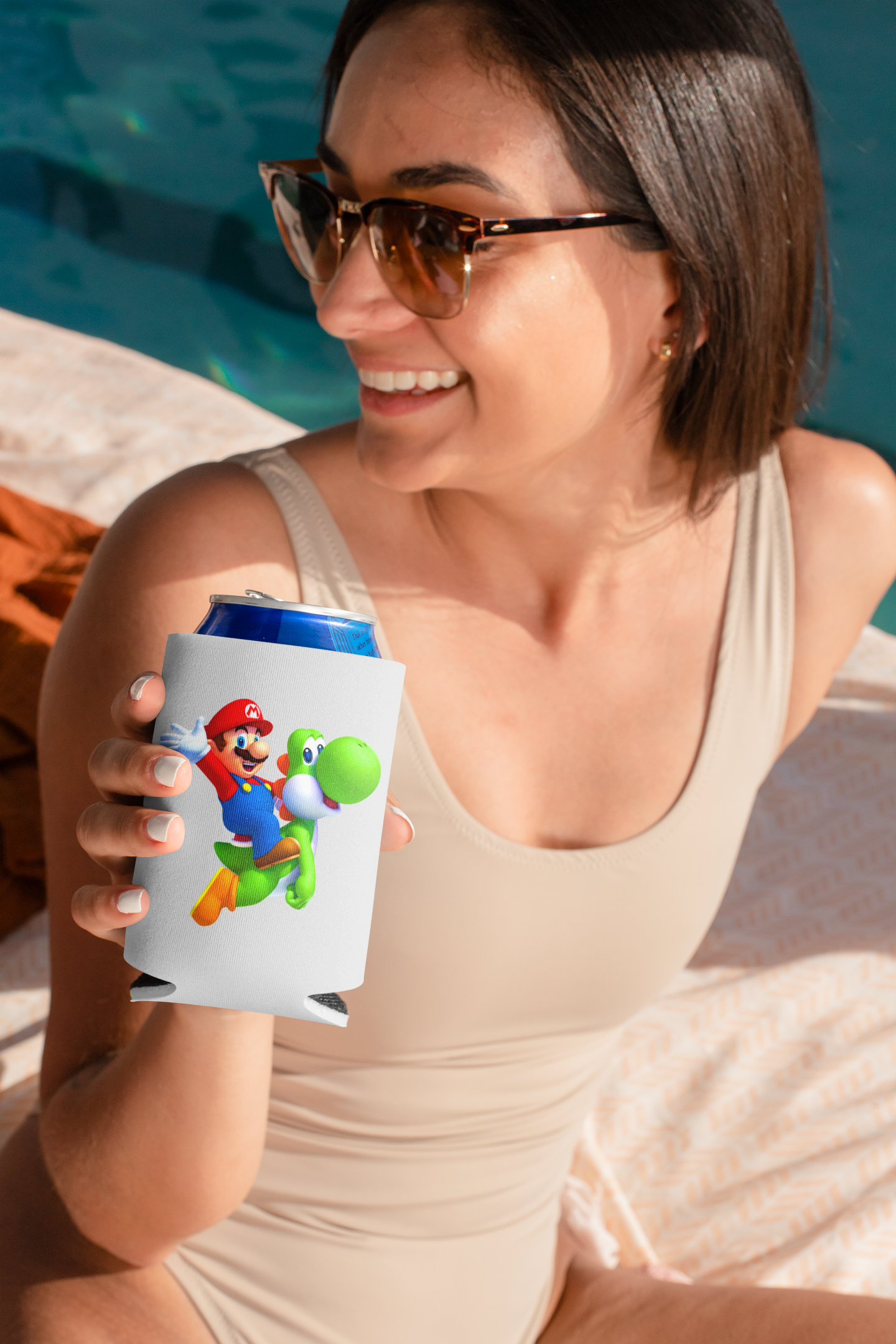 Mario & Yoshi Koozie