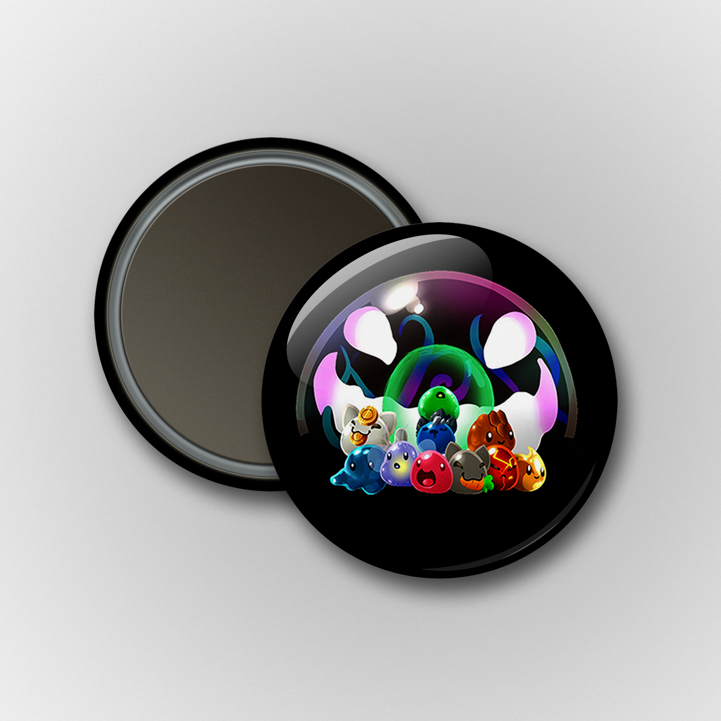 Slime Rancher: Tarr & Slimes Pin/ Magnet