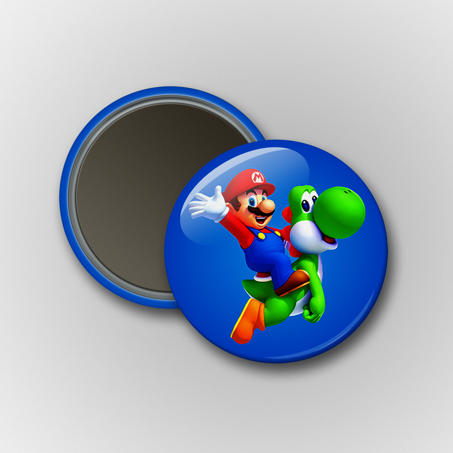 Mario & Yoshi Pin/ Magnet