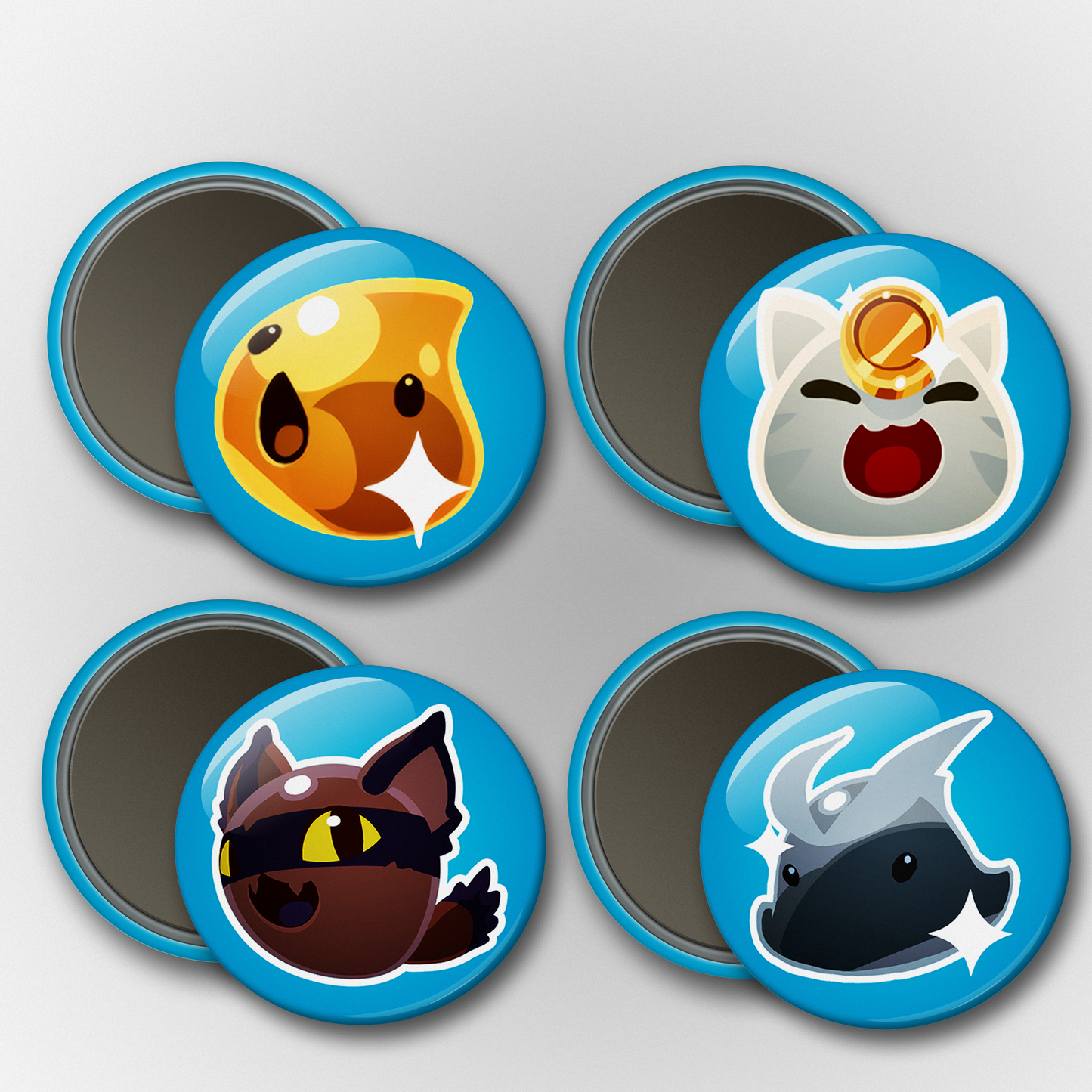 Slime Rancher: Rare Set Pins & Magnets Set