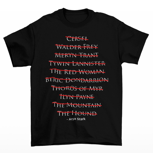 Arya's Kill List