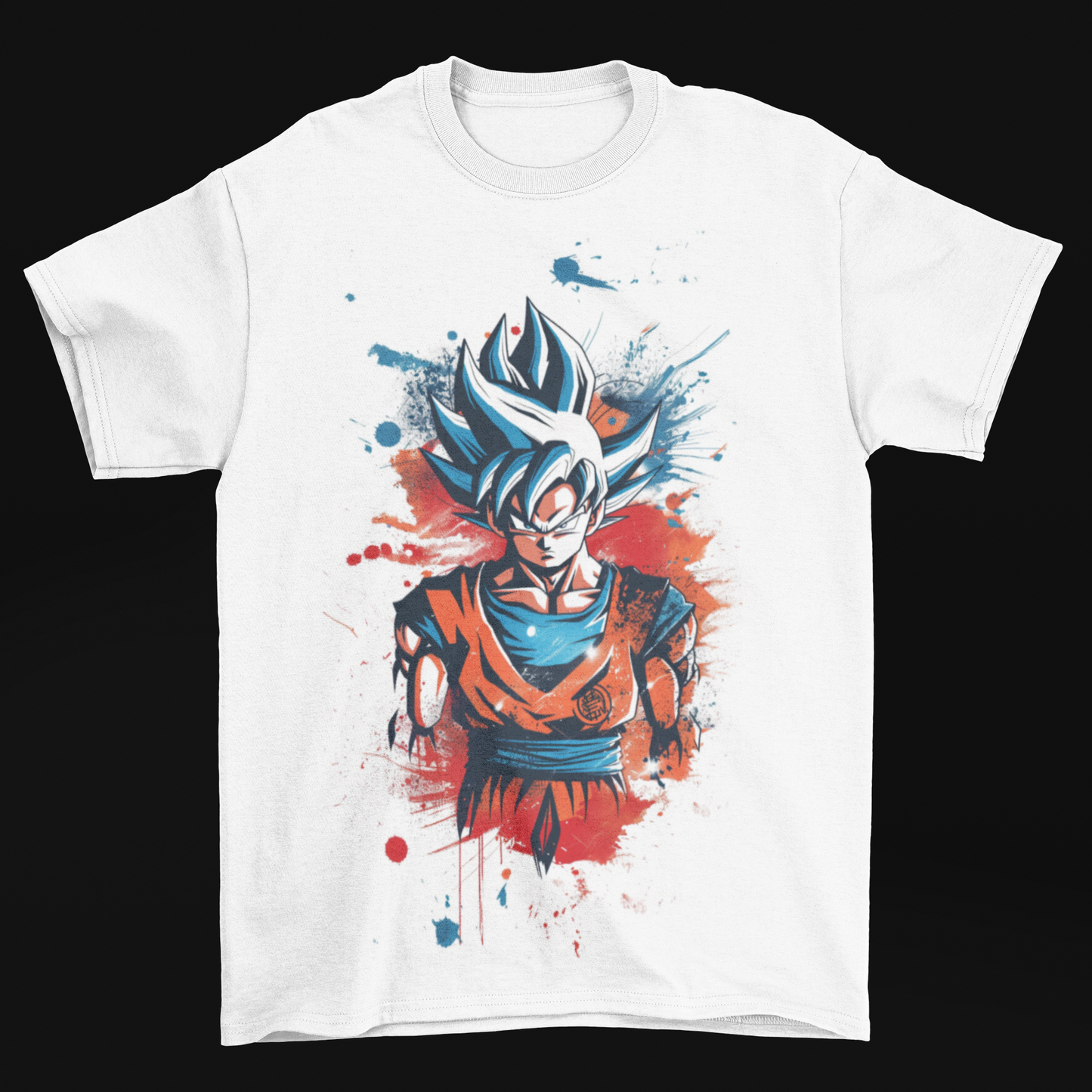 Ultra Instinct Paint Splatter
