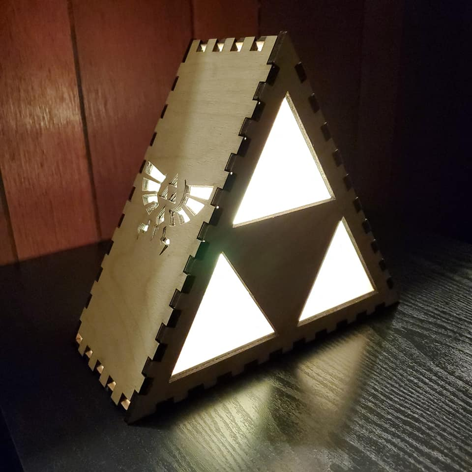 Triforce Lamp