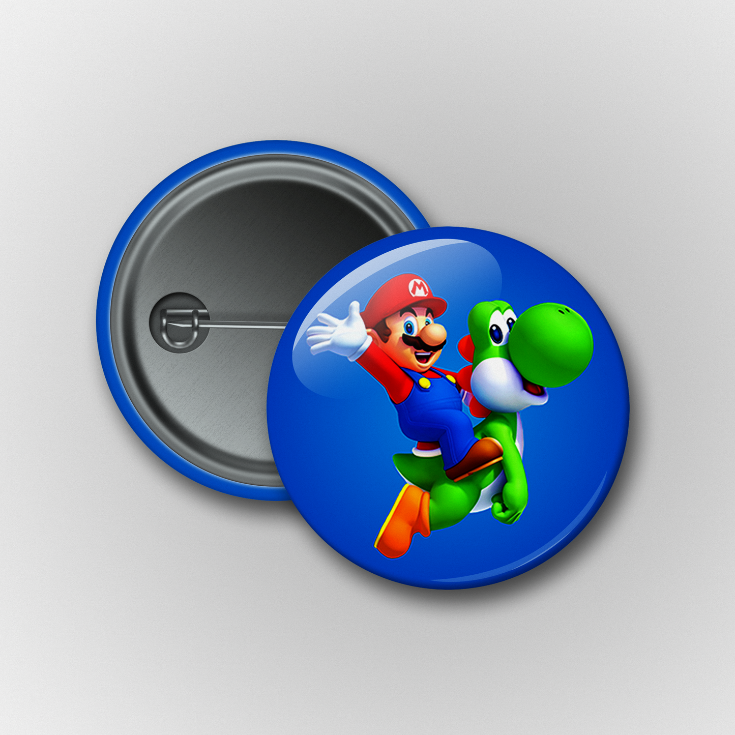 Mario & Yoshi Pin/ Magnet