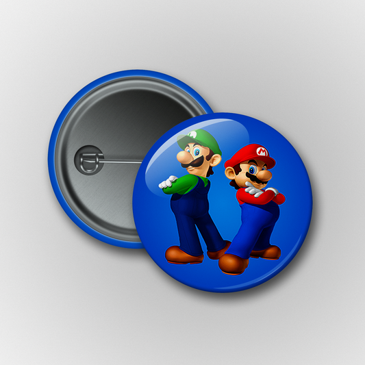 Mario & Luigi  Pin/ Magnet