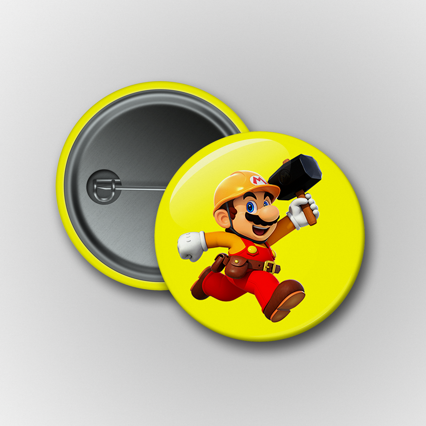 Mario Maker Pin/ Magnet