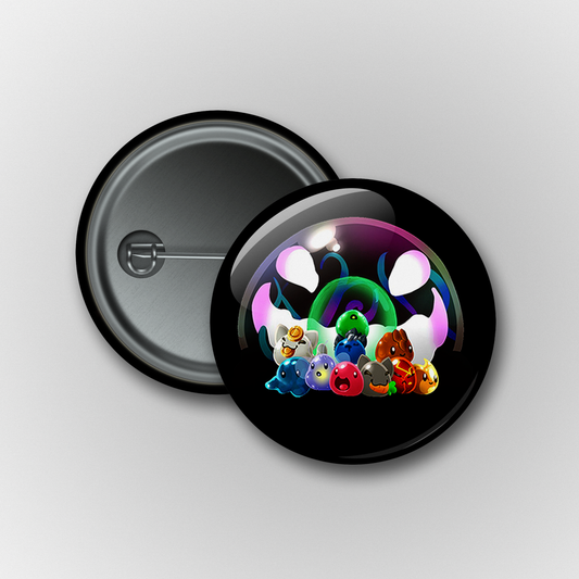 Slime Rancher: Tarr & Slimes Pin/ Magnet