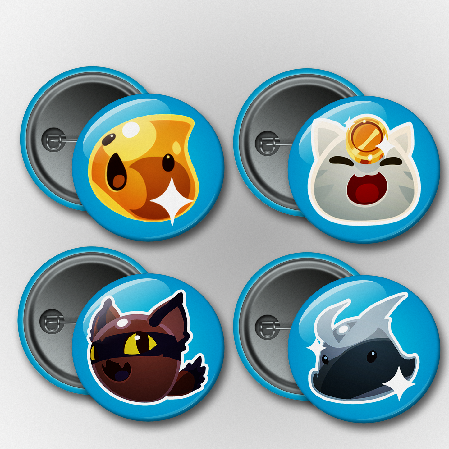 Slime Rancher: Rare Set Pins & Magnets Set