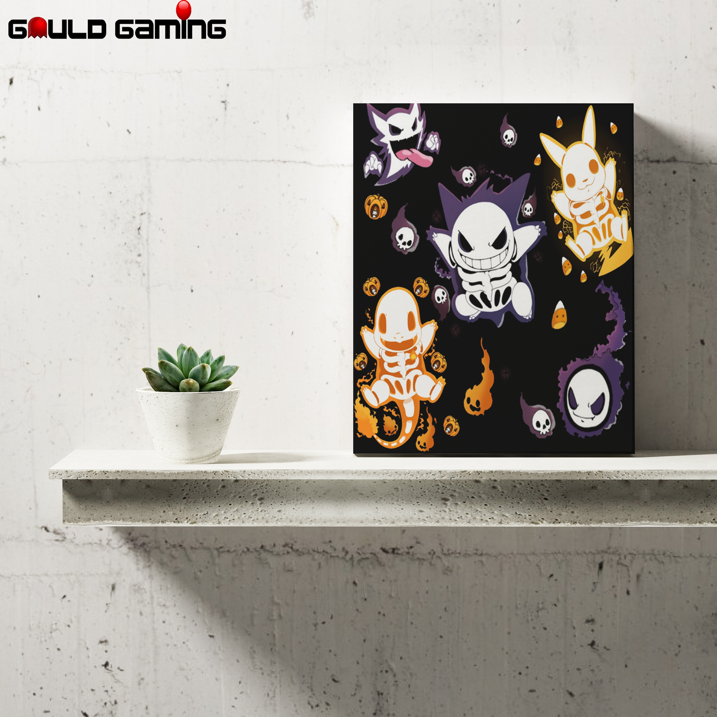 Ghost Canvas Painting