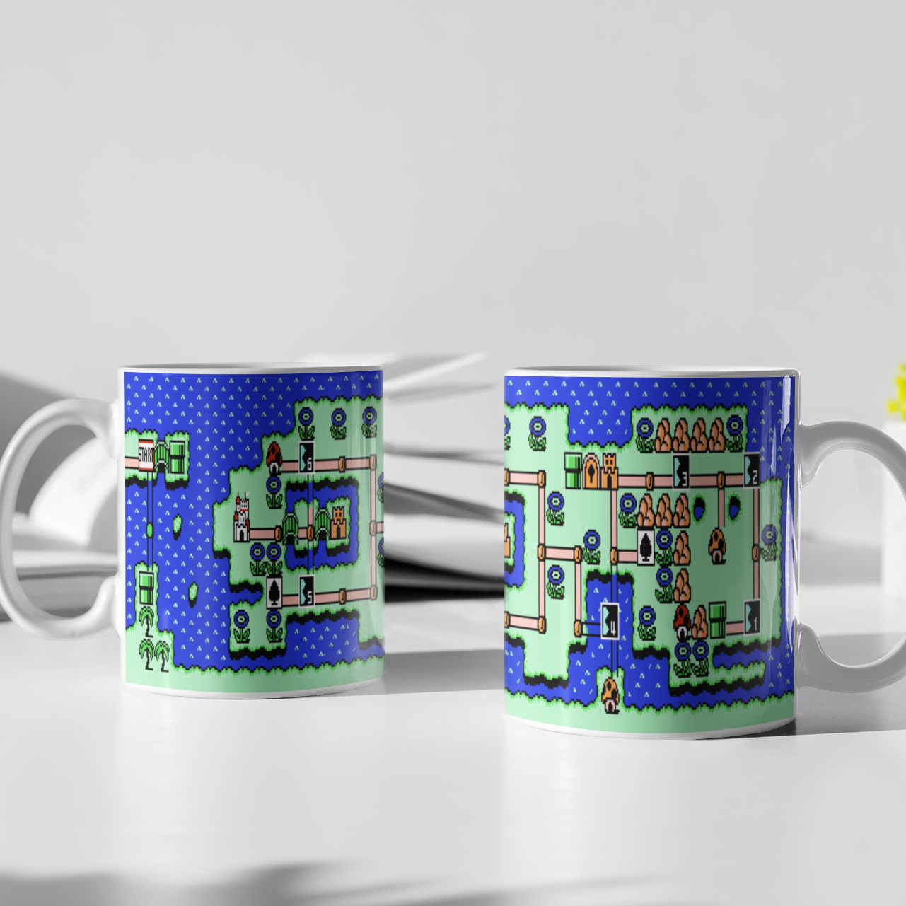 Super Mario Bros. 3 World 4 Coffee Mug