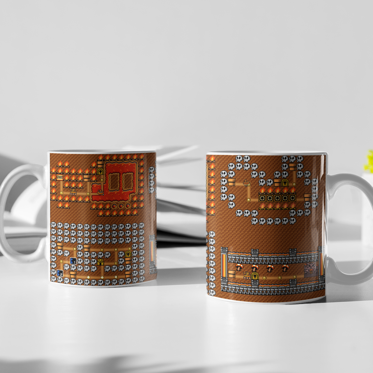 Super Mario Bros. 3 World 8 Coffee Mug