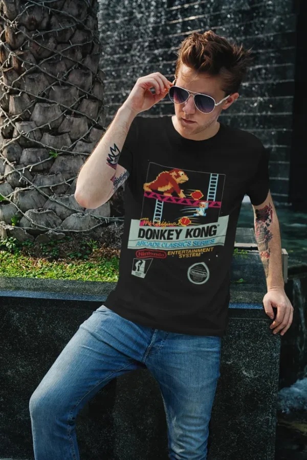 Donkey Kong Classic Cover T-shirt - 3